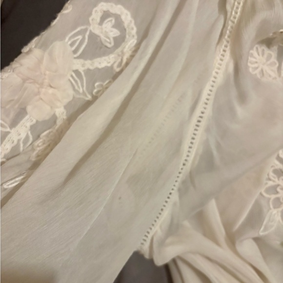 Free People Bali Dragon Lily Blouse NWT Size LARGE. - Picture 11 of 12